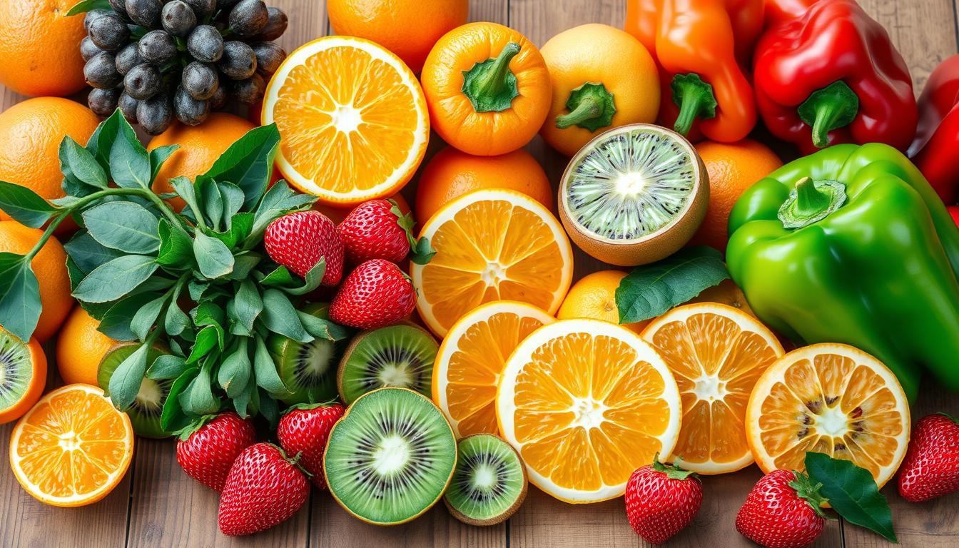 alimentos ricos em vitamina c