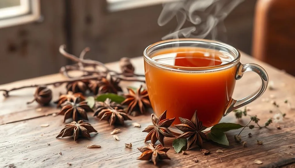 chá de anis estrelado chá de anis estrelado
