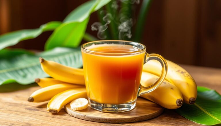chá de banana para emagrecer