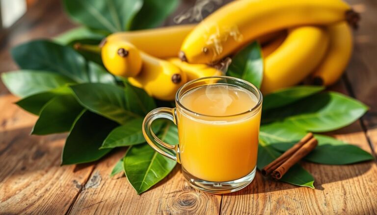 chá de banana para emagrecer​