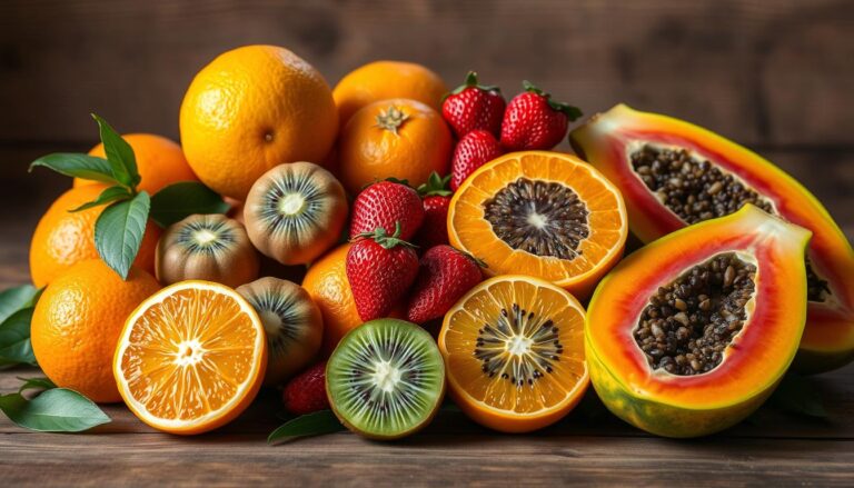 frutas com vitamina c