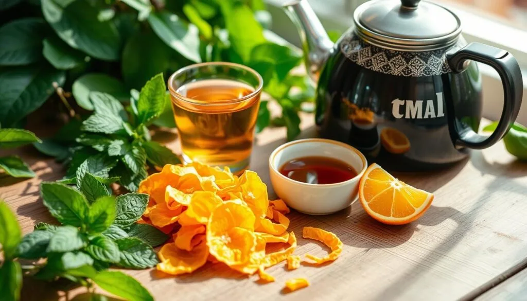 ingredientes chá de casca de laranja ingredientes chá de casca de laranja