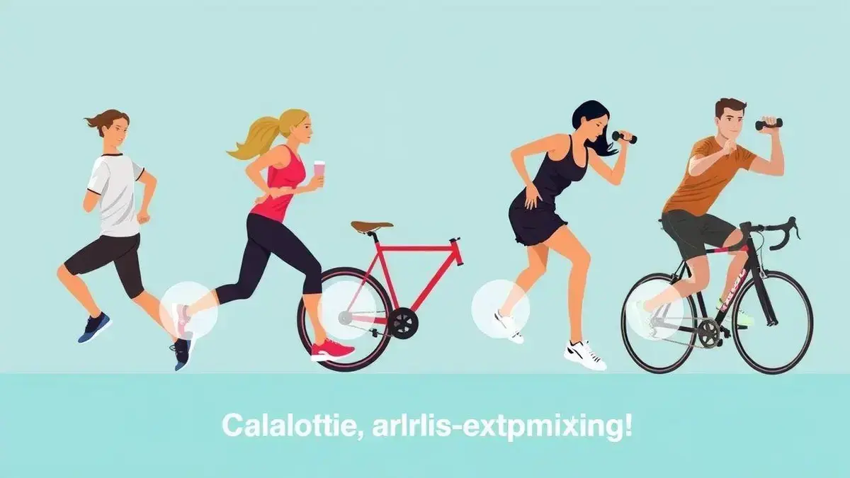 Atividades físicas e seu impacto no gasto calórico
