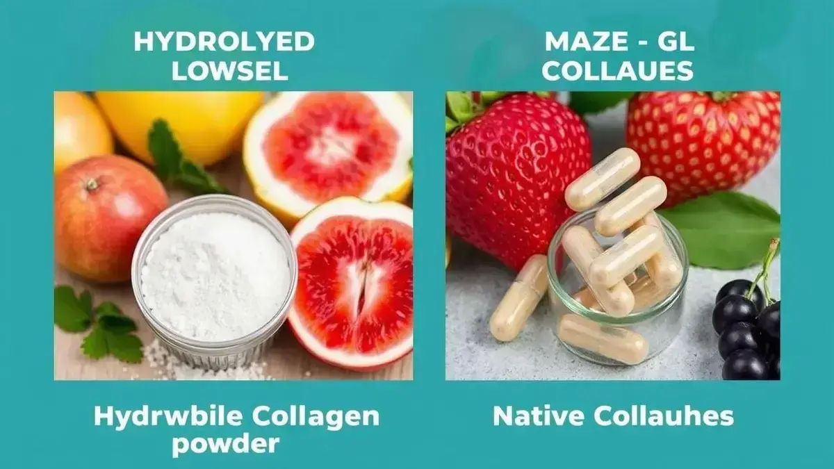 Diferença entre colágeno hidrolisado e não hidrolisado