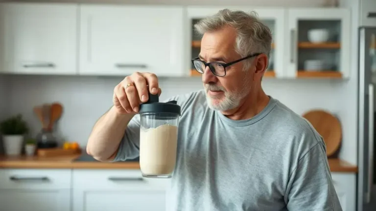 Whey protein para idosos: como tomar e seus benefícios